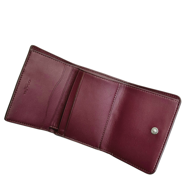 コーチ 財布 レディース COACH カードケース シグネチャー ボウ プリント カード ホルダー ウォレット CZ447 SVXI4 タン×ピンクマルチ コーチ 財布 レディース COACH カードケース シグネチャー ボウ