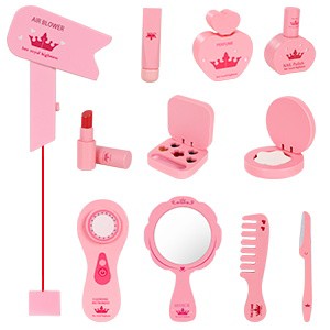 日本製即納 Tomons お姫様 おしゃれ Tomons Wooden Pretend Playの通販はau PAY マーケット - AOITRADE|商品ロットナンバー:476067317 プリンセス ドレッサー 木製 化粧 メイク 鏡 メイクアップアクセサリー付き ピンク 低価超歓迎