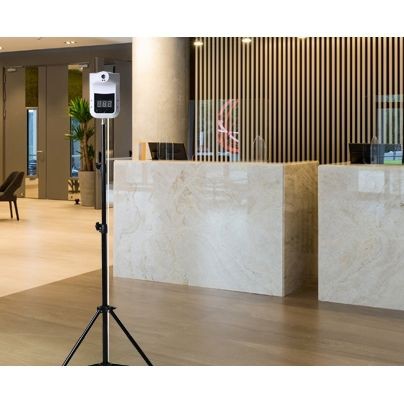 づけるだけ ASSIKE 高速測定の通販はau PAY マーケット - AppBank Store|商品ロットナンバー:494907112 アズシーク 非接触温度計 三脚付き 3R-NCT01WT スタンド型 ⋚したシンプ