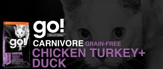 GO! SOLUTIONS　ゴー　カーニボア　チキンターキー＋ダックキャット