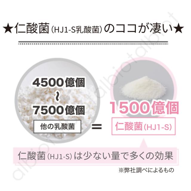 仁酸菌 HJ1-S乳酸菌のココがすごい！