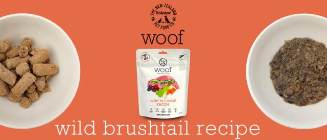 WOOF ワフ フリーズドライドッグフード ワイルドブラッシュテイル