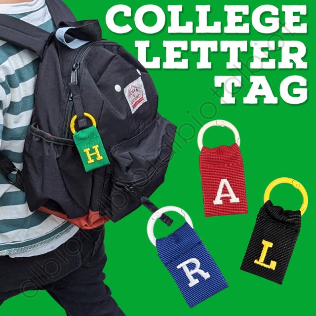 TOSSDICE トスダイス COLLEGE LETTER TAG カレッジレタータグ