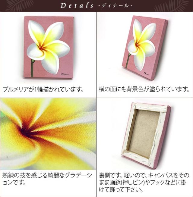 バリ島のプルメリアのアート