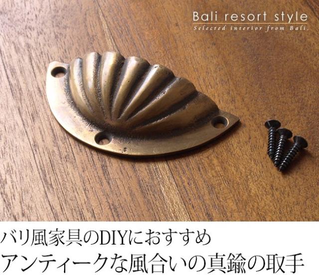 真鍮の取っ手(シェル)の販売(通販)