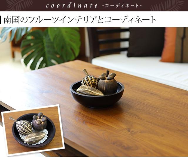 木製ボウル　アジアン雑貨