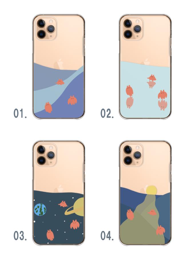 全機種対応 スマホケース  ハードタイプ