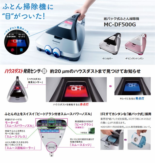 【数量限定低価】新品・ストア★パナソニック MC-DF500G-S シルバー 新品・未使用 パナソニック、ナショナル