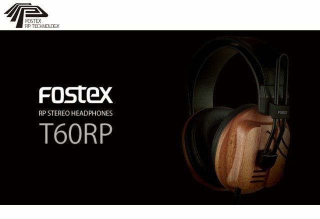 FOSTEX フォステクス T60RP RPステレオ・ヘッドホン (セミオープンRP