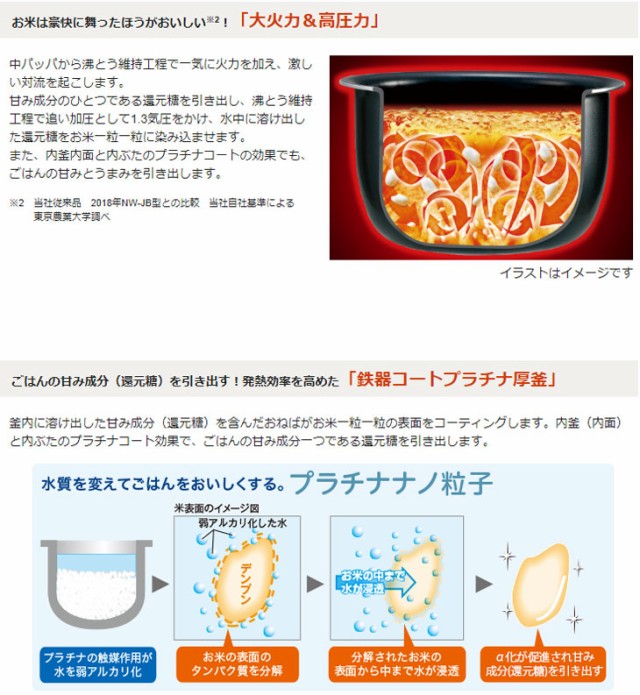 珍しい tuyari-nuSHOP象印 圧力IH炊飯器 5.5合炊き ブラウン ZOJIRUSHI