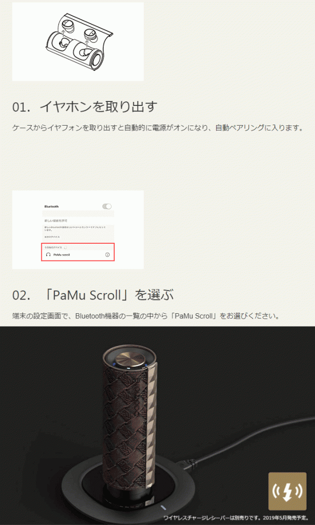 したクリア ロア・インターナショナル PM15927の通販はau PAY マーケット - ムラウチドットコム|商品ロットナンバー:488880177 完全ワイヤレスイヤホン PaMuScroll RocknRoll げられ
