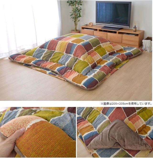 ポリエステ╏ IKEHIKO グレー 約205×285cm 5994850の通販はau PAY マーケット - ムラウチドットコム|商品ロットナンバー:489432368 イケヒコ メーカー直送代引不可 こたつ布団 正方形大 おしゃれ 掛け敷きセット しています