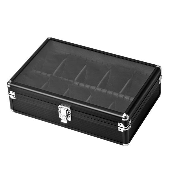 宅送 Es Prima エスプリマ Sebk アルミ収納ケース マットブラック 10本収納 日本正規品 Carlavista Com