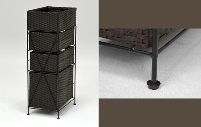 魅力的な Hagihara ハギハラ メーカー直送 ランドリーラック タオル収納 隙間収納 引出し3段 ダークブラウン Ran 24dbr 最適な材料 David Olkarny Com