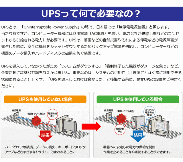 シュナイダーエレクトリック（APC） 納期未定 APC 無停電電源装置 UPS