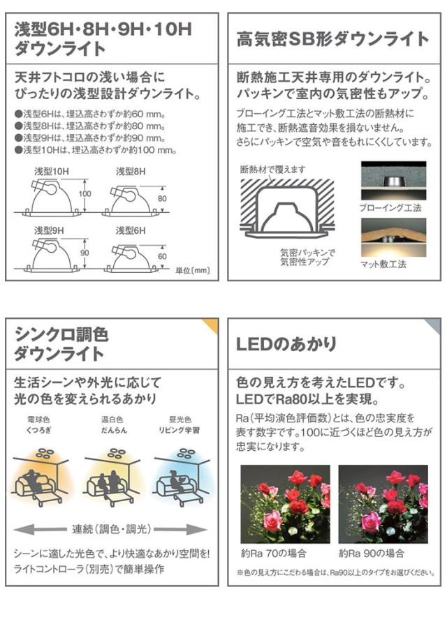Panasonic パナソニック LGD3104 LU1 天井埋込型 LED（調色