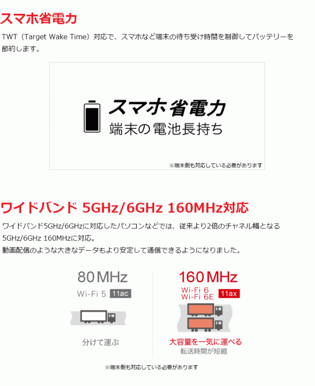 BUFFALO バッファロー Wi-Fi 6E対応無線LANルーター 2台セット トライ