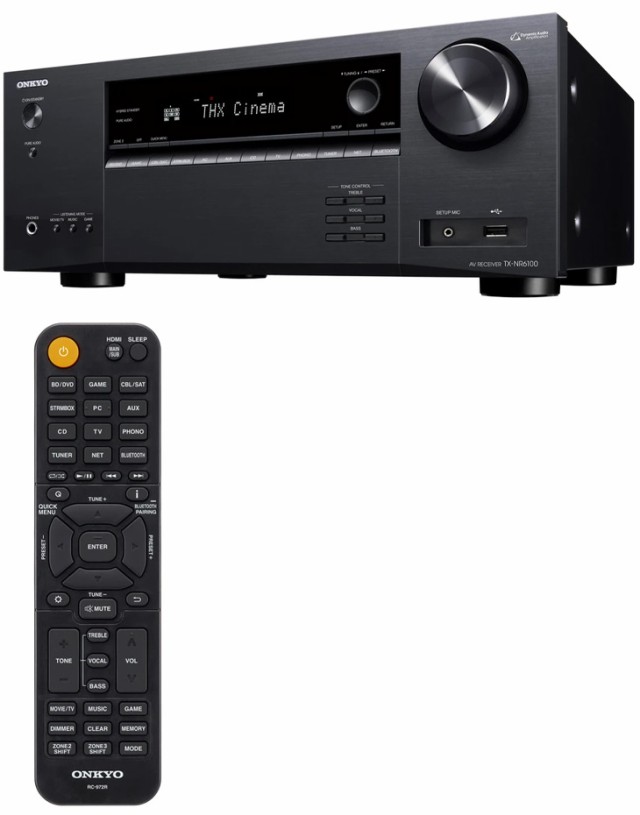 ONKYO オンキヨー TX-NR6100(B) ブラック 7.2ch AVレシーバーの通販は