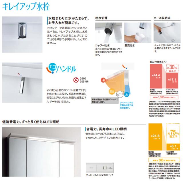 リクシル 洗面化粧台 セット Mv 幅1000mm 3面鏡 早割クーポン 引出タイプ シングルレ Led照明 くもり止めコート付 スリムled