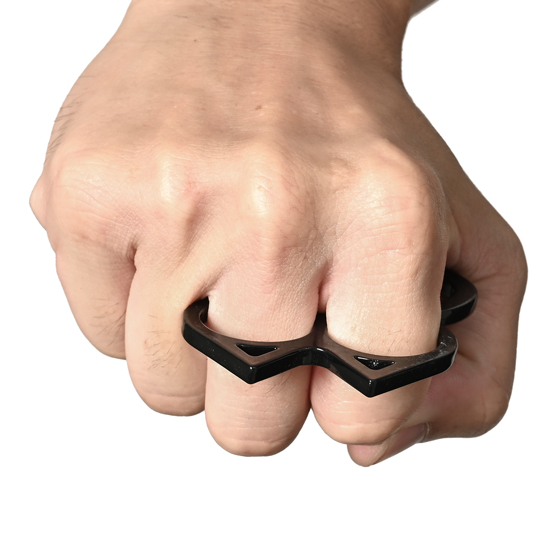 2本指用メリケンサック 豚 aj108