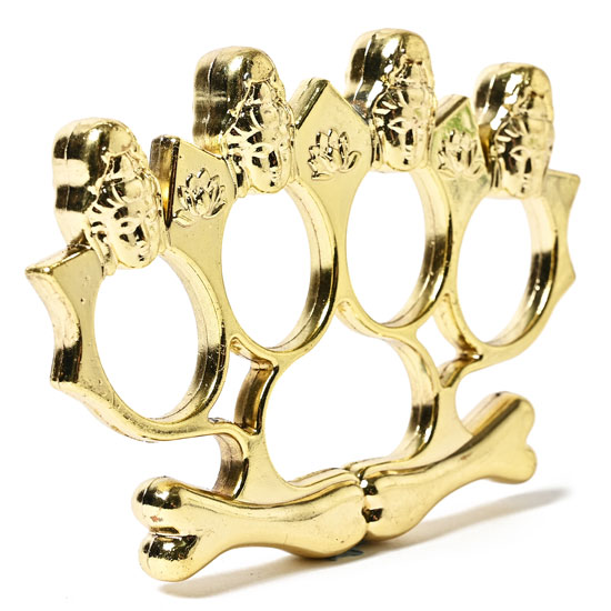 	メリケンサック スカル AJ114