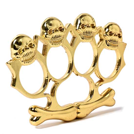 メリケンサック ドクロ・骨 aj14