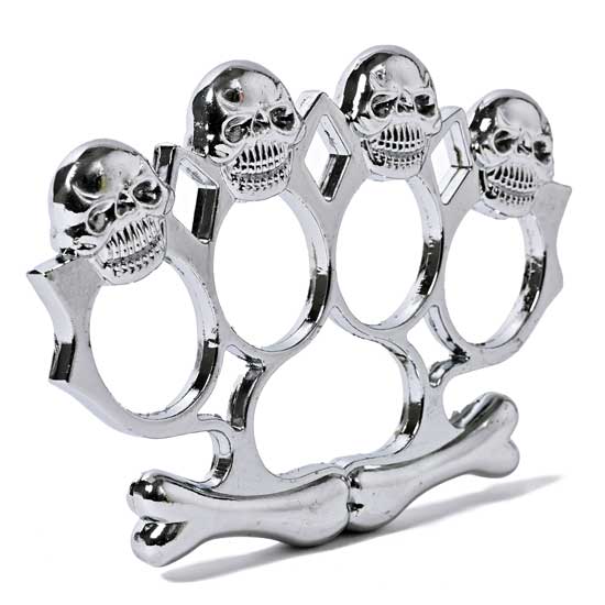 メリケンサック ドクロ・骨 aj14