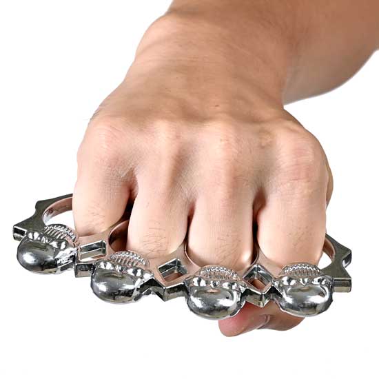 メリケンサック ドクロ・骨 aj14