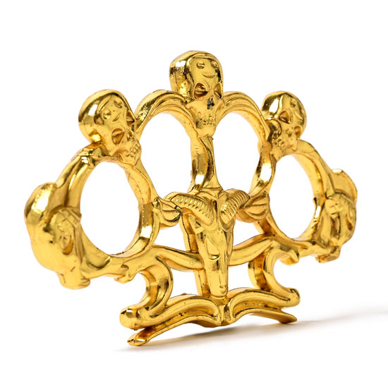 メリケンサック ドクロ aj25