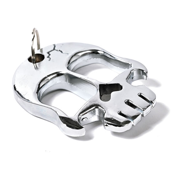 2本指用メリケンサック ドクロ aj26