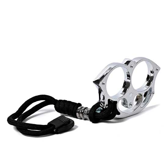 ストラップ付き2本指用メリケンサック aj52