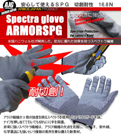 スペクトラガード ドット手袋