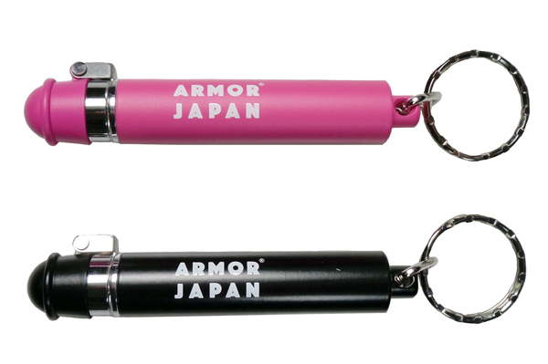 キーリングミニモデル催涙スプレー