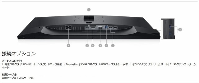 未使用開封品 液晶モニタ ディスプレイ Dell P2419h 24インチ 24型 フルhd ワイドモニタ 非光沢 Led Hdmi 画面回転式 高さ調整 T 22wの通販はau Pay マーケット パソコンショップ Pchands 商品ロットナンバー