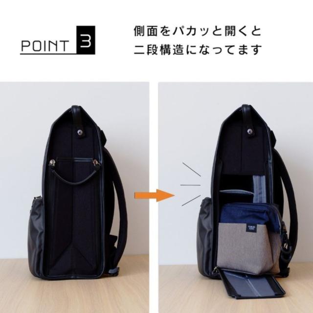 ユウボク東京 デイズリュック16 16インチノートPC対応 バックパック バッグ ケース PCバッグ PCケース ノートパソコンノマドワーカー コワーキング 仕事 BOX型  [コレカラマーケット] ユウボク東京 デイズリュック16 16インチノートPC対応 バックパック