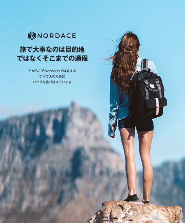 美品　ノルディス Nordace Eclat リュック　ND1011