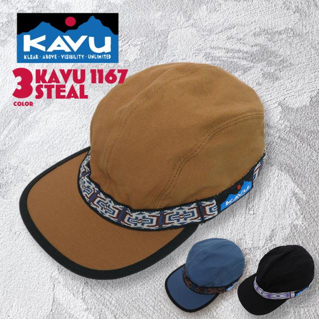 KAVU カブー オーガニック ストラップキャップ オーガニック
