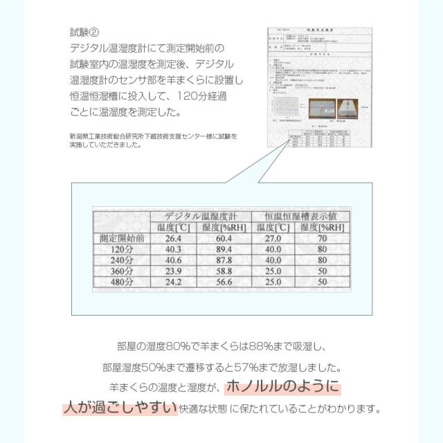 羊まくら 素肌呼吸 小サイズ 羊毛