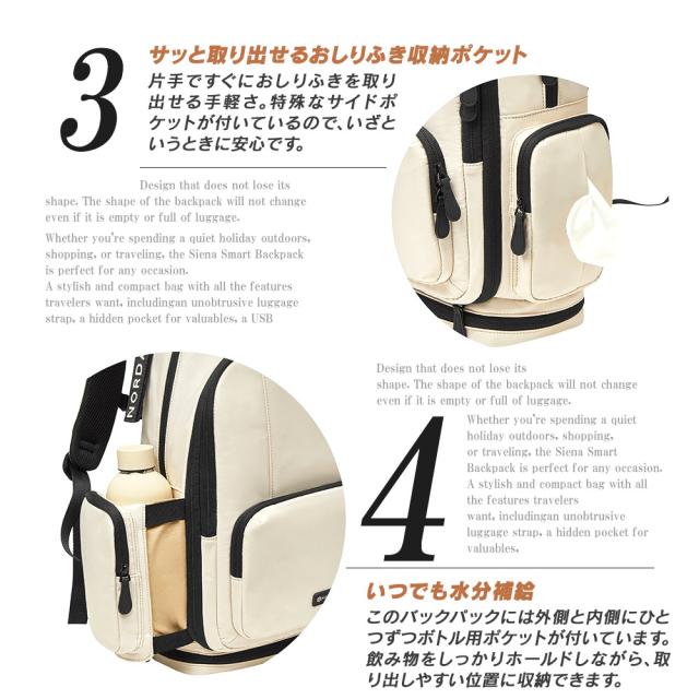 正規輸入販売代理店 ビジネスリュック レディース ママバッグ ブランド ND1109