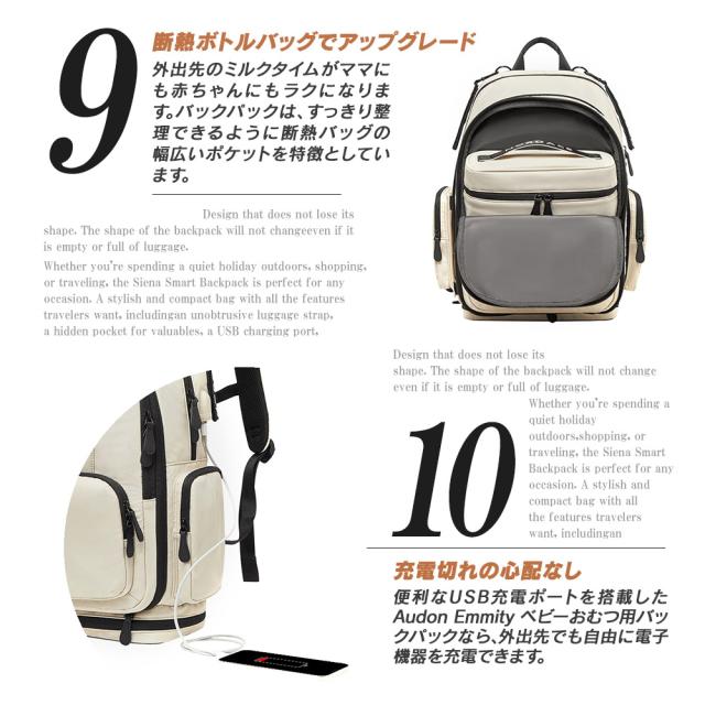 正規輸入販売代理店 ビジネスリュック レディース ママバッグ ブランド ND1109