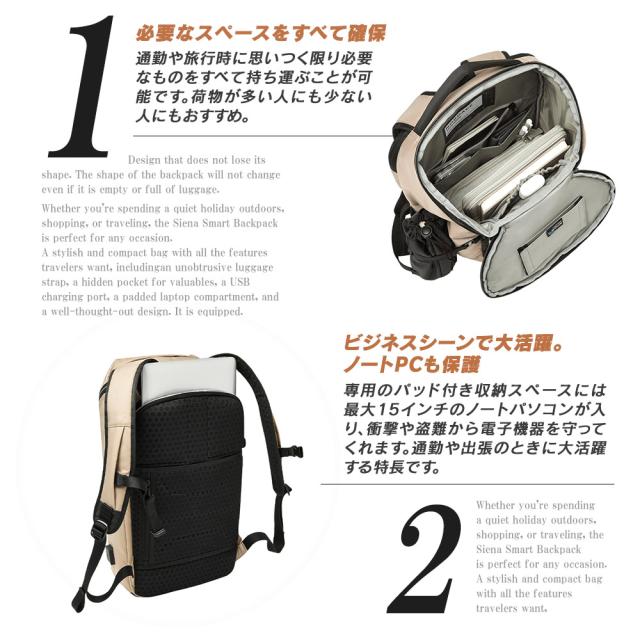 正規輸入販売代理店 ビジネスリュック メンズ ブランド ND1112