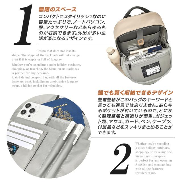 正規輸入販売代理店 ビジネスリュック メンズ ブランド ND1113