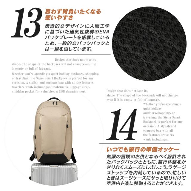 正規輸入販売代理店 ビジネスリュック メンズ ブランド ND1113