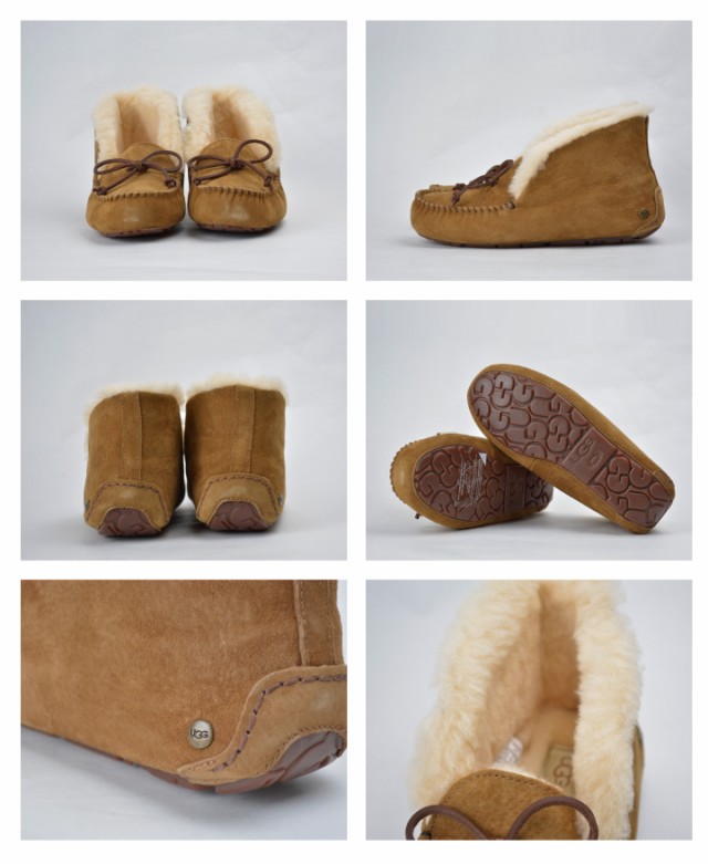 Ugg アンクルブーツ アグ Alena アレーナ ムートンブーツ スリッポン