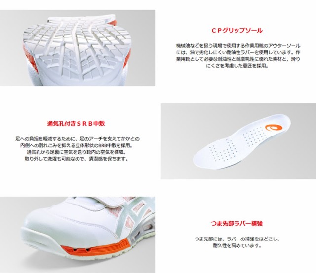 限定色】アシックス(asics) 安全靴 ウィンジョブ CP308 AC 1271A055