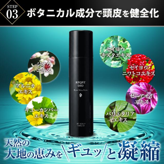 安心、安全、髪、頭皮に優しい、ボタニカル成分、頭皮、健全化、セイヨウキズタ、セイヨウニワトコ、ジオウ、アルニカ、キューカンバー、ゼニアオイ、パリエタリア