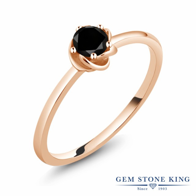 いやご› 指輪 ブラック ダイヤ 小粒 かわの通販はau PAY マーケット - Gem Stone King ジュエリー専門店 リング レディース 0.17カラット 天然ブラックダイヤモンド 10金 ピンクゴールド(K10) フラワー 花 一粒 リーで