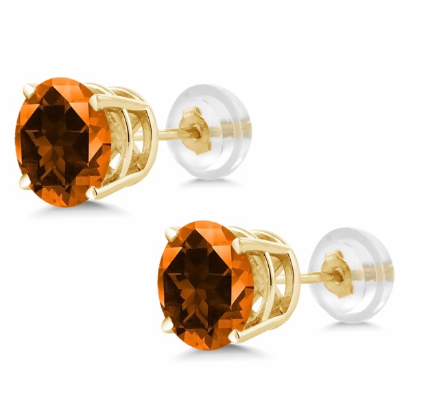 安い正規品 ピアス スタッド 金属アレルギー対応の通販はau PAY マーケット - Gem Stone King ジュエリー専門店|商 レディース 1.1カラット 天然石 トパーズ ポピー スワロフスキー 14金 イエローゴールド(K14) 低価特価