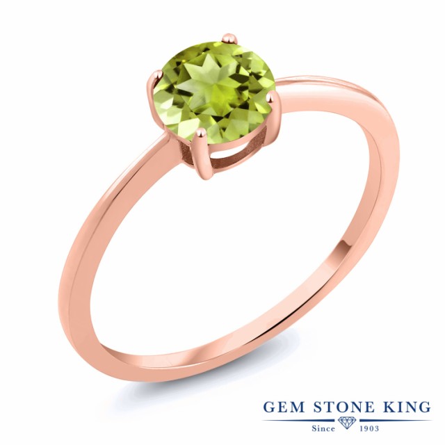 いやご 指輪 細身 ソリティア 8月 誕生石 婚約指の通販はau PAY マーケット - Gem Stone King ジュエリー専門店 リング レディース 1カラット 天然石 ペリドット 10金 ピンクゴールド(K10) 一粒 大粒 シンプル たちが