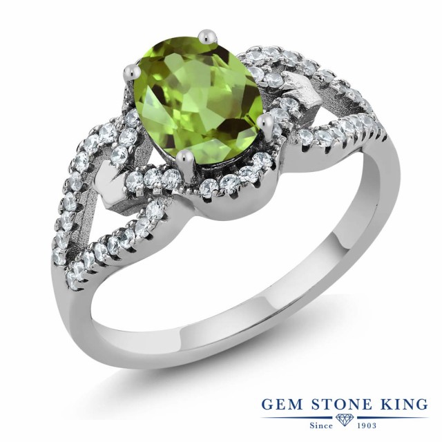 定番在庫 指輪 派手 マルチストーン 8月 誕生石 金属の通販はau PAY マーケット - Gem Stone King ジュエリー専門店 リング レディース 1.35カラット 天然石 ペリドット シルバー925 オーバル ハート 細工 大粒 HOTSALE